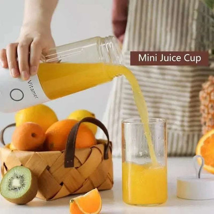 350ml Portable Blender Juicer Electric USB Rechargeable Mixer Smoothie Slushy Cup Juice Blender Bottle USB Charging Kitchen Gadgets Fendax 0