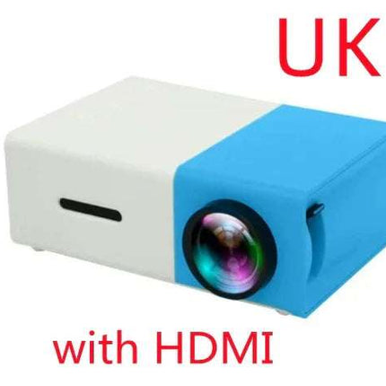 Portable Projector 3D Hd Led Home Theater Cinema HDMI-compatible Usb Audio Projector Yg300 Mini Projector Fendax 0