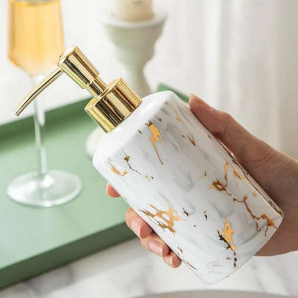 Bathroom Marble Bathroom Wash Kit Ceramic Fendax 0