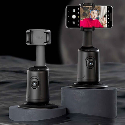 360 Auto Face Tracking Gimbal AI Smart Gimbal Face Tracking Auto Phone Holder For Smartphone Video Vlog Live Stabilizer Tripod Fendax 4