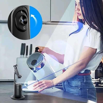 360 Auto Face Tracking Gimbal AI Smart Gimbal Face Tracking Auto Phone Holder For Smartphone Video Vlog Live Stabilizer Tripod Fendax 4