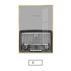 C / 30x40cm PS frame