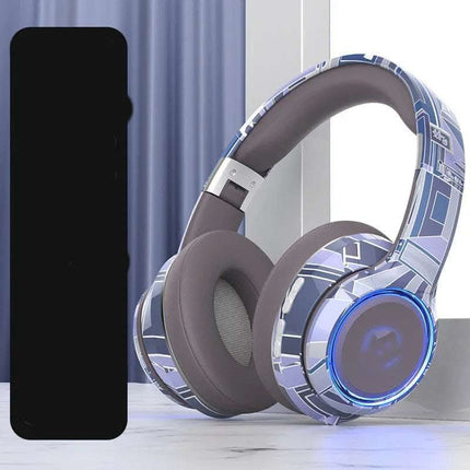 Bluetooth Headphones 5.2 Pluggable Illumination Fendax 0