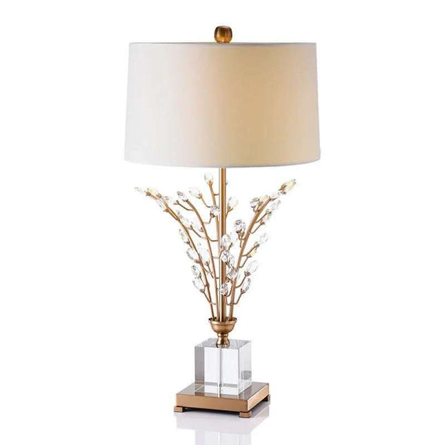Modern Luxury Crystal Simple Decorative Table Lamp Fendax 0