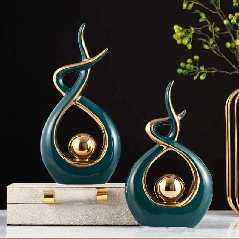 Modern Minimalist Ceramic Ornaments Light Luxury Home Fendax 0