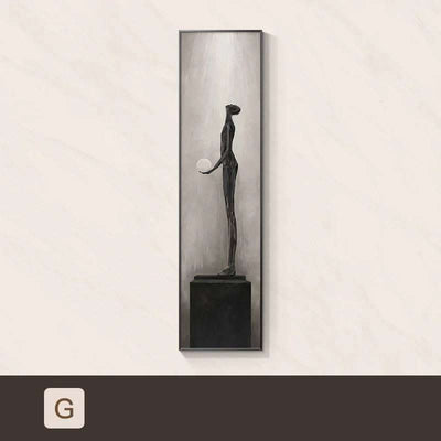 Modern Light Luxury Led Luminous Entryway Decorative Painting Fendax 0