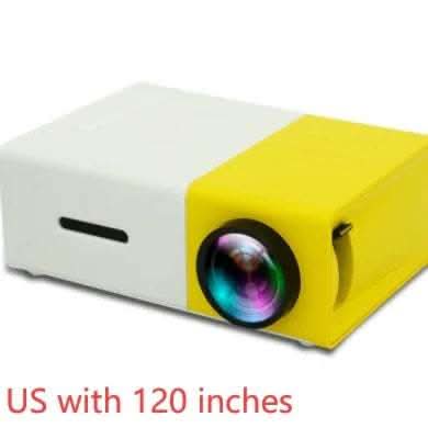 Portable Projector 3D Hd Led Home Theater Cinema HDMI-compatible Usb Audio Projector Yg300 Mini Projector Fendax 0