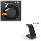Black Set1 / Apple US plug
