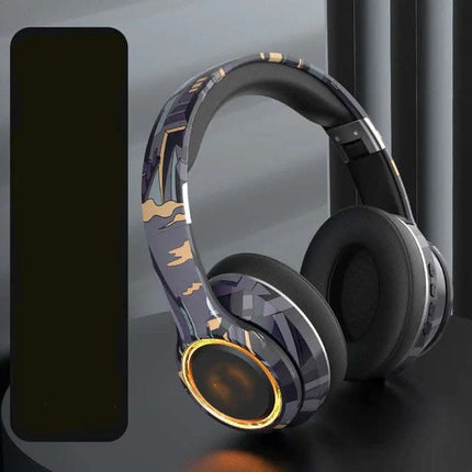 Bluetooth Headphones 5.2 Pluggable Illumination Fendax 0