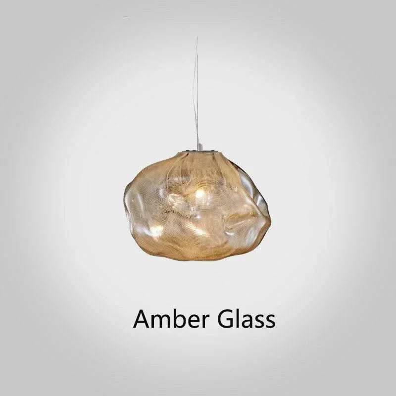 Postmodern Light Luxury Glass Decorative Chandelier Fendax 0