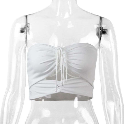 Boob Wrap Sexy Cutout Mini Top With A Top Top Fendax 4