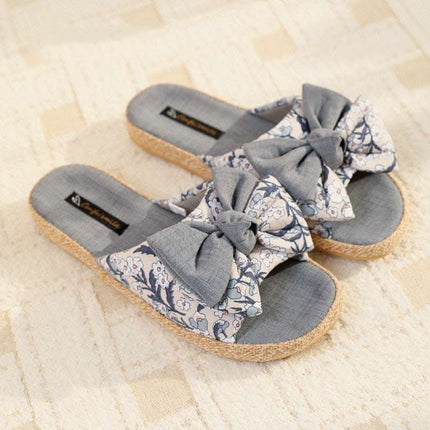 Women's Linen Four Seasons Non-slip Slippers Fendax 0
