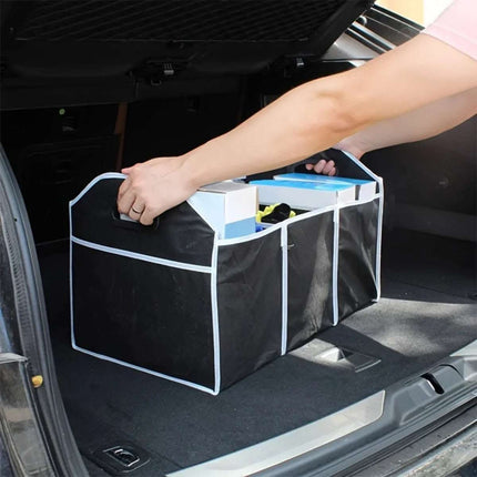 Car Multi-Pocket Trunk Organizer Large Capacity Folding Storage Bag Trunk Stowing And Tidying Trunk Organizer Car Accessories Fendax 5