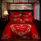 Happy wedding / Bed linen / 1.5m
