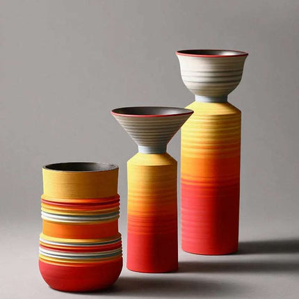 Ceramic Vase Decoration Dried Flowers Flower Arrangement Ideas Fendax 0