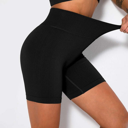 Seamless Knitted Sexy Sports Short-sleeved Shorts Yoga Wear Fitness Suit Fendax 0