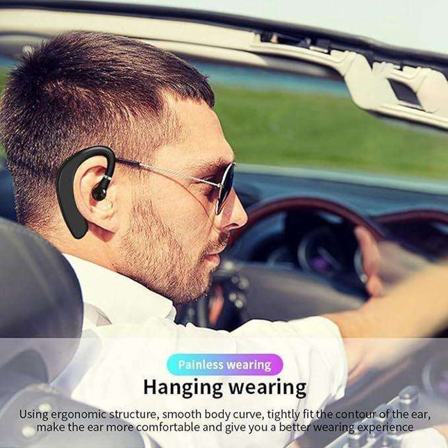 Bluetooth 5.0 Wireless Earpiece Headphones Earbuds Handsfree Headset With Mic UK Fendax 5