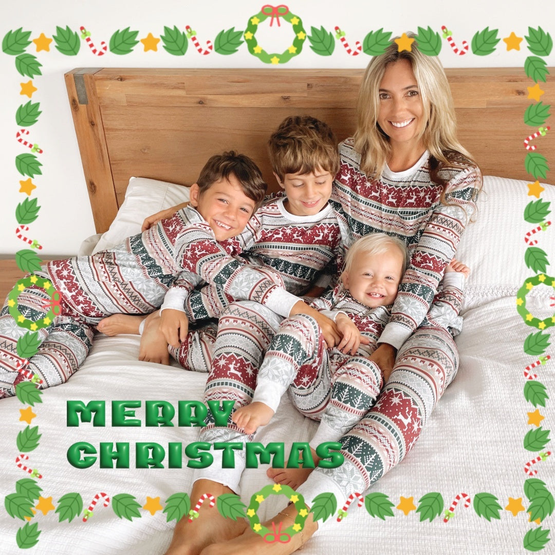 Family Christmas Matching Pajamas Set