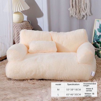 Luxury Cat Bed Sofa Winter Warm Cat Nest Pet Bed For Small Medium Dogs Cats Comfortable Plush Puppy Bed Pet Supplies Fendax 0