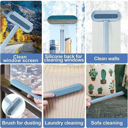 4 In 1 Multifunctional Hair Removal Brush Pet Dog Cat Hair Cleaner Brush Cat Hair Remover Window Screen Cleaning Tool Gadgets Fendax 0