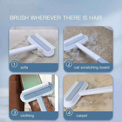 4 In 1 Multifunctional Hair Removal Brush Pet Dog Cat Hair Cleaner Brush Cat Hair Remover Window Screen Cleaning Tool Gadgets Fendax 0