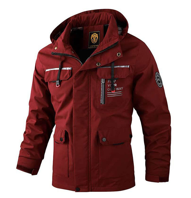 Men's Casual Hooded Jacket