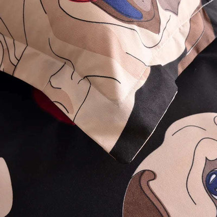 Cartoon pug bedding set Fendax 0