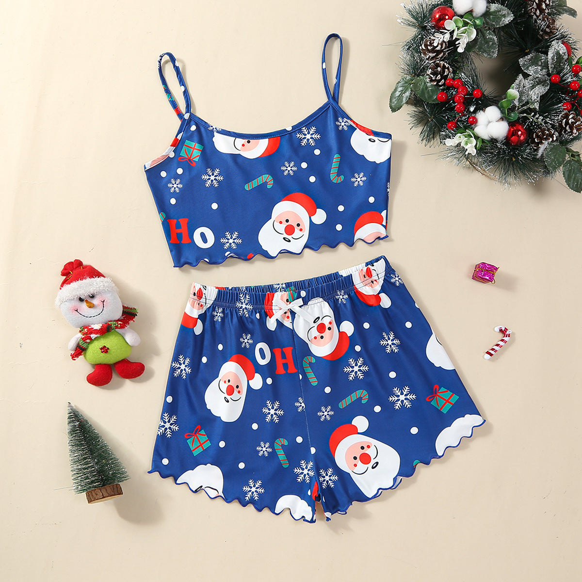 Christmas Thin Pajamas Set