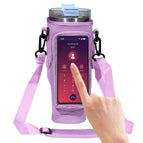 Purple Rubber Buckle