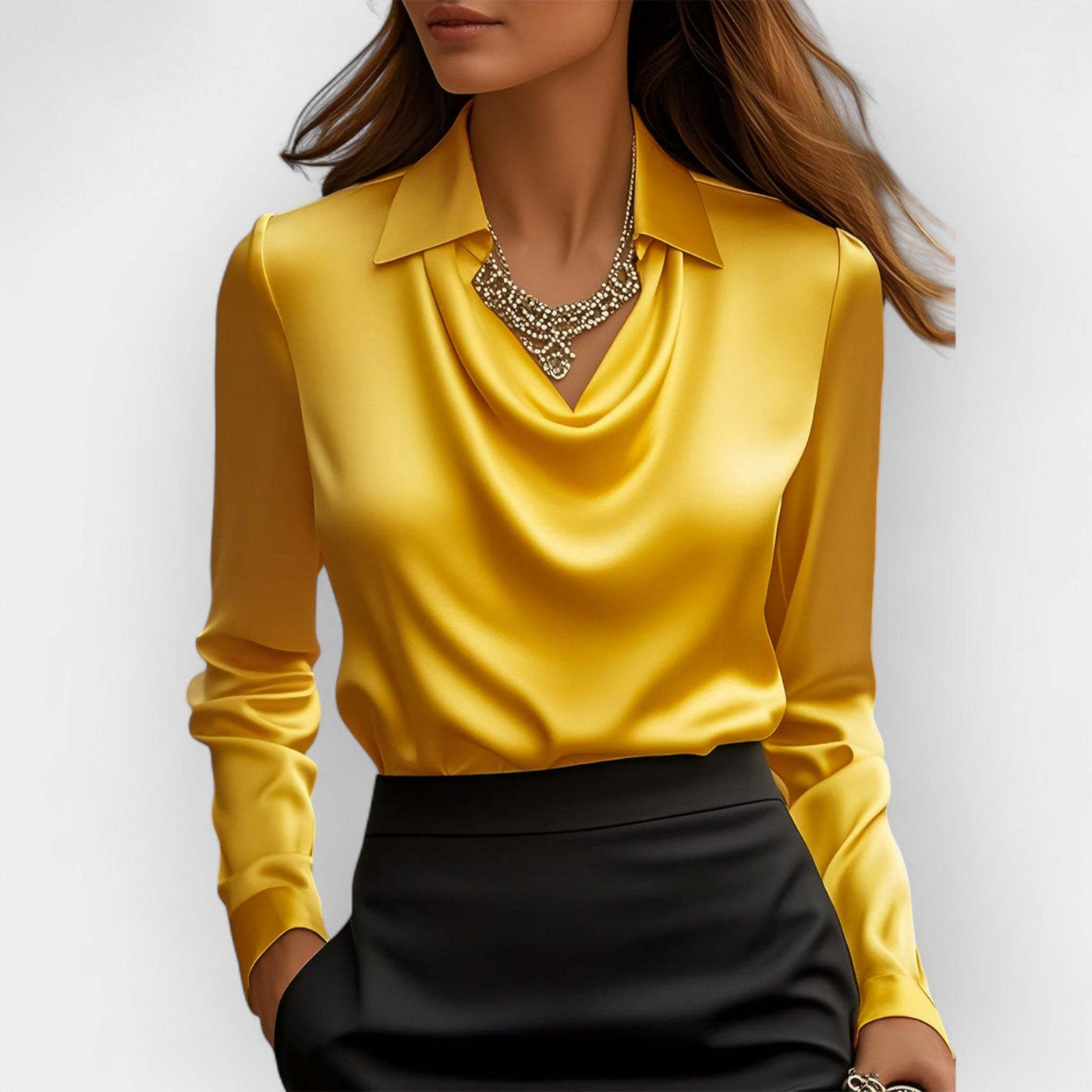 Elegant Satin Top
