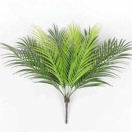 Palm tree leaf plant simulation plastic green plant Fendax 0