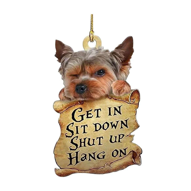 Car Dog Pendant Pendant, Car Key Backpack Accessories Fendax 0