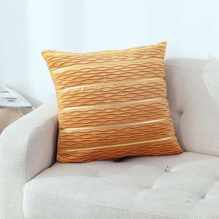 Simple Luxury Striped Velvet Pillow Cover Pillow Cushion Cover Pillow Case Covers for Sofa Flannel Velvet Sofa Cushion Cover Fendax 0