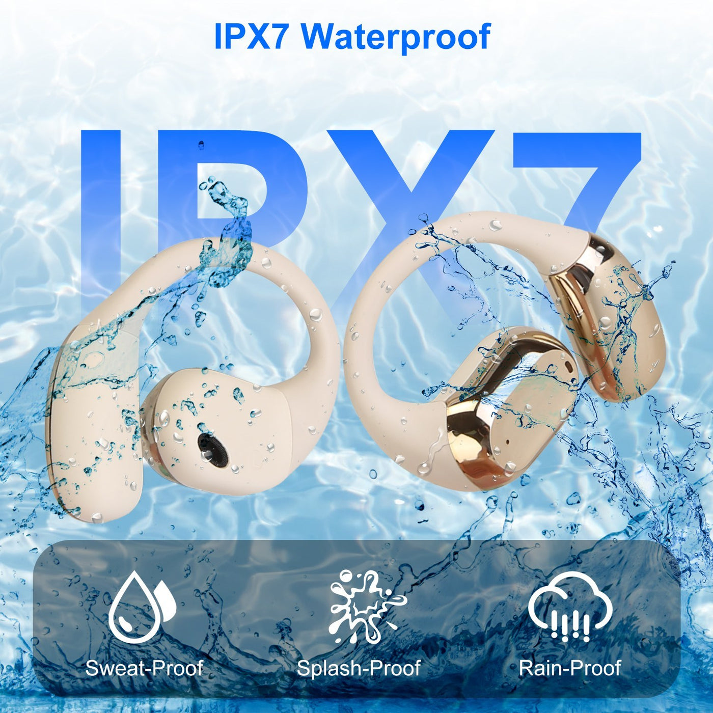 Earbuds With Ear-hook LED