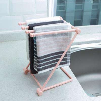 Foldable Dishcloth Shelf Kitchen Accessories Gadget Organizer Fendax 0