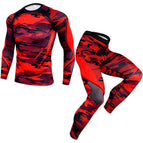 Camouflage red / L