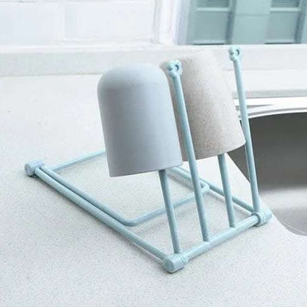 Foldable Dishcloth Shelf Kitchen Accessories Gadget Organizer Fendax 0