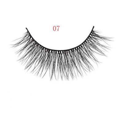 3 pairs of natural false eyelashes
