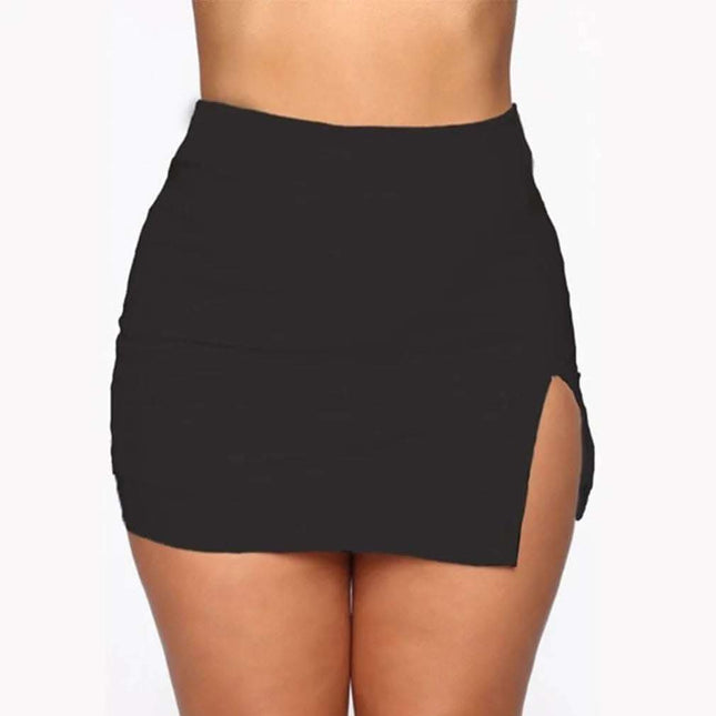 Summer Women's Fashion Short Skirt Solid Color Fendax 0