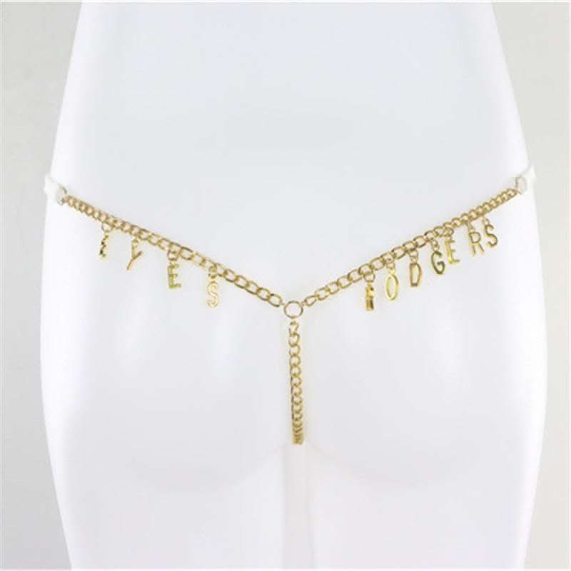 Customized Thong Waist Chain Body Chain Fendax 7