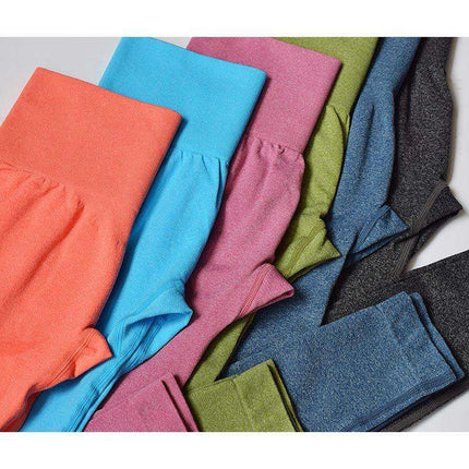Elastic tight yoga pants high waist hip fitness pants Fendax 0