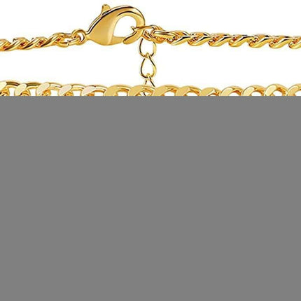 Butterfly Letter Feet Chain Fashion Inlaid Diamond Letter Acrylic Fendax 0