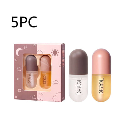 Day Night Instant Volume Lip Plumper Oil Clear Lasting Nourishing Repairing Reduce Lip Fine Line Care Lip Beauty Cosmetic Fendax 0
