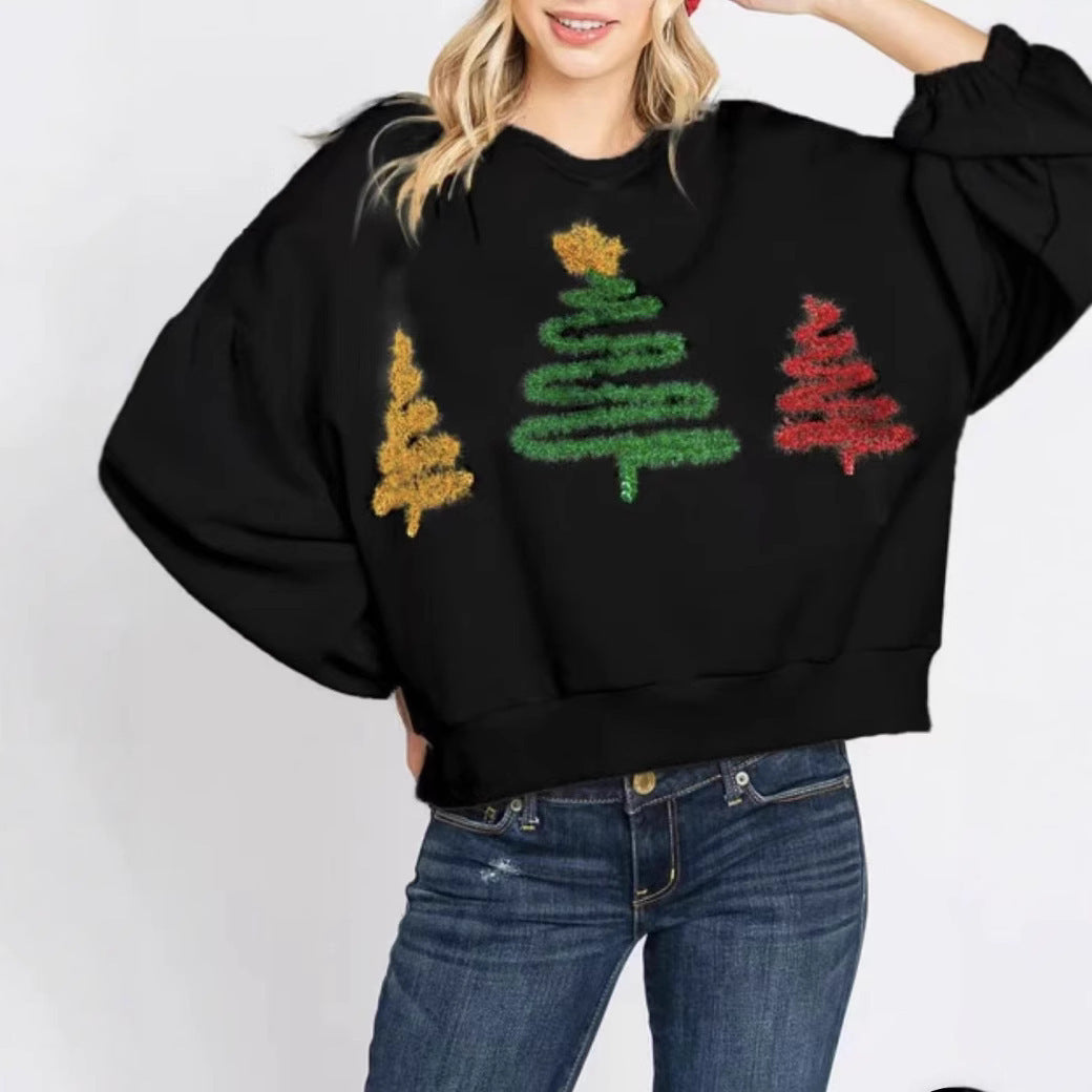 Christmas Casual Pullover Long Sleeve Sweater