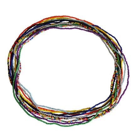 Contrast Color Elastic Waist Chain Fendax 0
