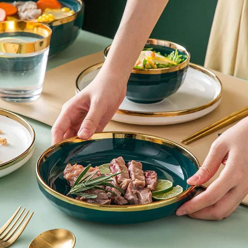 Light Luxury Nordic Creative Home Ceramic Rice Bowl Fendax 0