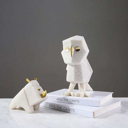 Nordic Light Luxury Home Sandstone Animal Ornament Fendax 0