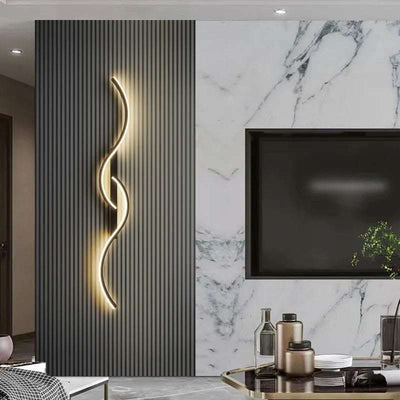 Minimalist Lines Luxury Modern Background Wall Decorative Lights Fendax 0