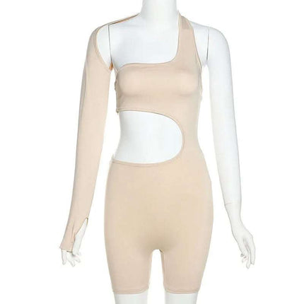 Women Tight Fitness Yoga Suits Off Shoulder Tops And Shorts Tops 2pcs Set Fendax 0