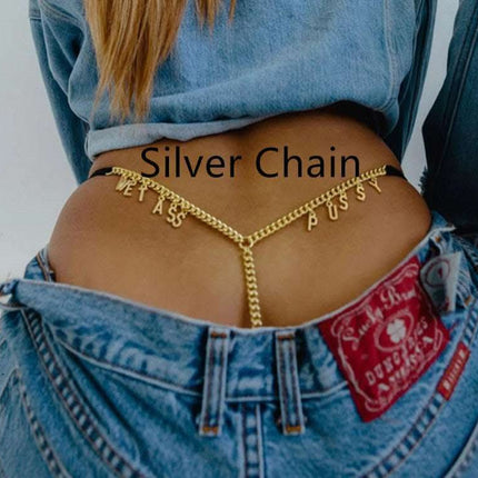 Customized Thong Waist Chain Body Chain Fendax 7